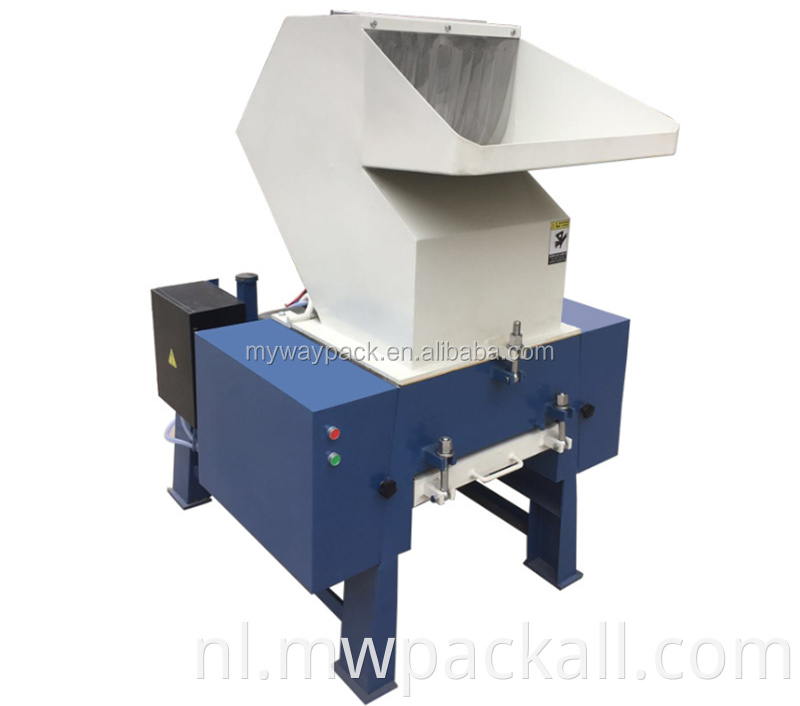 Huishoudelijke plastic verpletterende machine vlok type mes plastic afval PET-fles recycling crusher shredder: